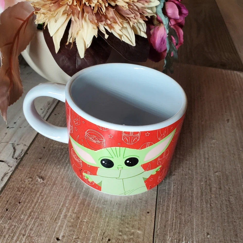 Star Wars Ceramic 14oz Red Grogu 